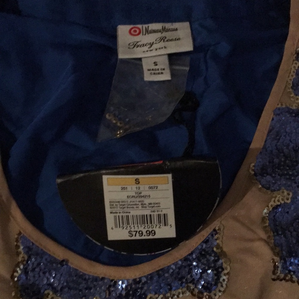 Neiman Marcus for Target Tracy Reece sequin top - Picture 2 of 2